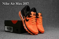 nike air max 2017 running premium size 45 orange black